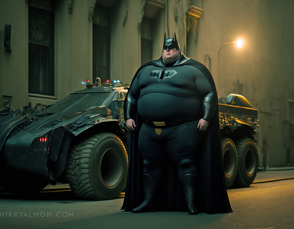 Overweight Batman