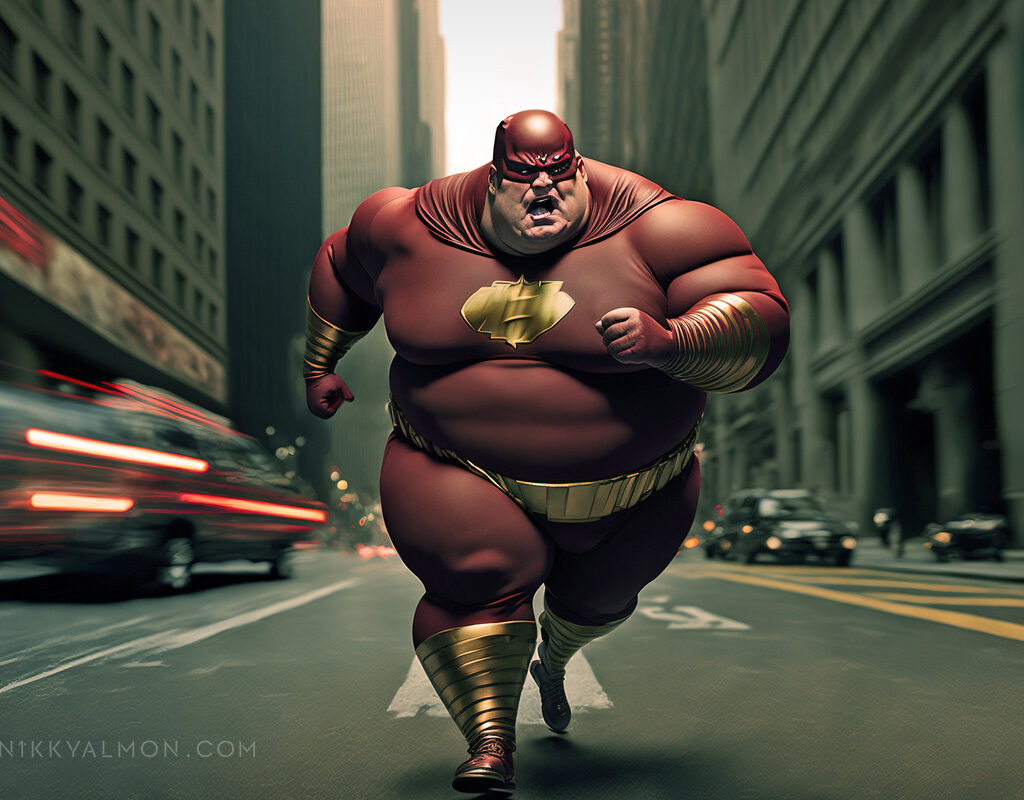 Overweight The Flash